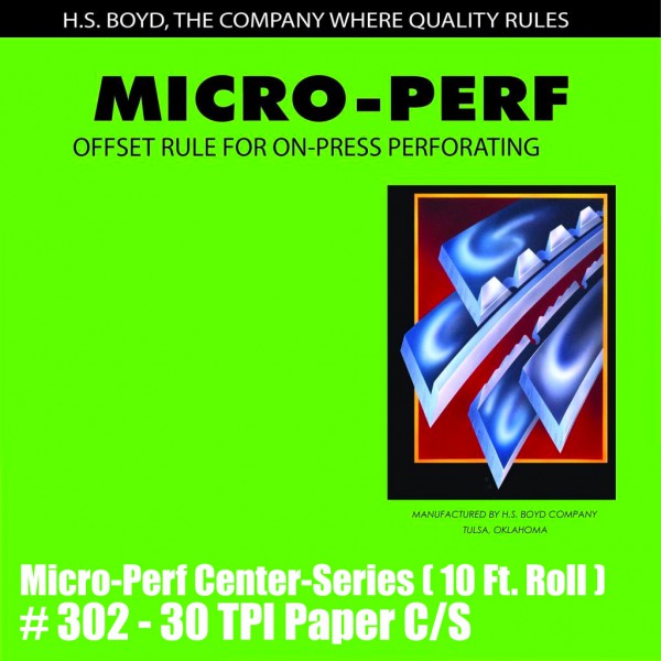 Perfect Micro-Perf Center-Series (10 Ft. Roll) - 30 TPI Paper
